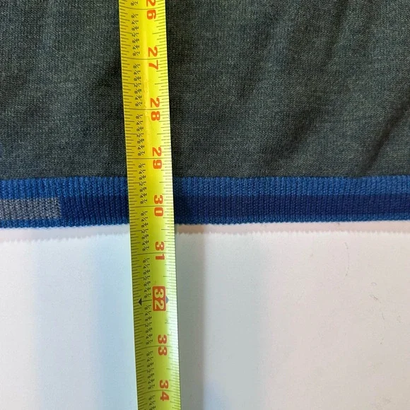 Robert Graham Green and Blue Crewneck Sweater - Picture 4 of 4